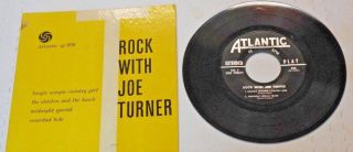 Joe Turner,  " Rock With Joe Turner " 4 Song 45rpm Ep