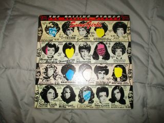 Rolling Stones Some Girls Lp Vinyl Censored Version 1978 Coc 39108