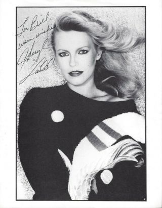 Cheryl Ladd Hand Signed / Autographed / 8 X 10 B&w Glossy Photograph