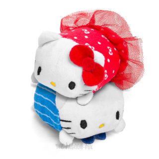 Loot Crate Sanrio Exclusive Hello Kitty & Dear Daniel Mamepuchi Plush 2p Set
