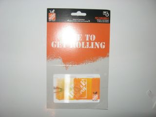 Tag Home Depot 100.  00 Value For 85.  00 Receipt