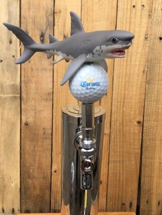 Corona Beer Golf Tap Handle Margaritaville Landshark Jimmy Buffett Shark Jaws