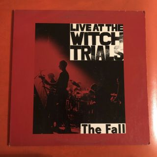 The Fall Lp (live At The Witch Trials) Irs Records Punk