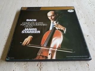 Janos Starker - Bach Suite For Cello Solo No.  1 6 - Sri 3 - 77002