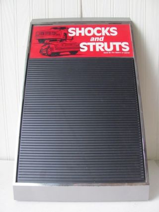 Vintage Gabriel Shocks And Struts Sign Letter Menu Board Advertising 1970 
