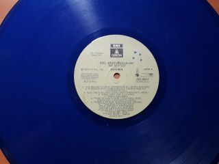 Beatles Reel Music Lp Blue Vinyl Very Rare South America Ecuador Pressing