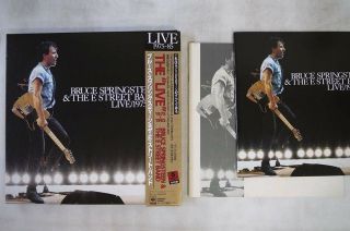 Bruce Springsteen Live 1975 - 85 Cbs/sony 75ap 3300 - 4 Japan Obi Vinyl 5lp