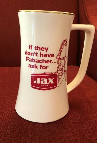 Rare Jax Fabacher Beer Stein From Orleans