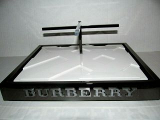 Burberry COUNTER STORE DISPLAY TRAY WATCH JEWELRY BOX Necklace earrings 2