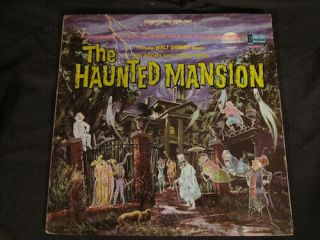 Walt Disney’s “the Haunted Mansion” Lp Vinyl 1969 Record & Book Set - Desneyland