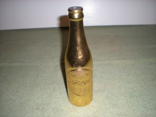 Extremely Rare Vintage Dr.  Pepper (10 2 4) Gold Bottle Mold (awe Cond) 1.  8 Lbs