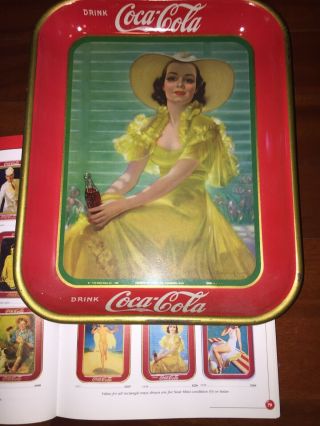 Vintage Coca - Cola Tray 1938
