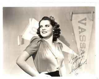 Starlet Ruth Terry,  Signed Vintage Stuidio Photo.