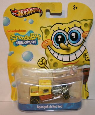 Hot Wheels Spongebob Squarepants Nickelodeon Spongebob Hot Rod