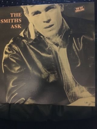 The Smiths - Ask - Rare German Clear Vinyl 12 ",  Different Picture Sleeve To Uk