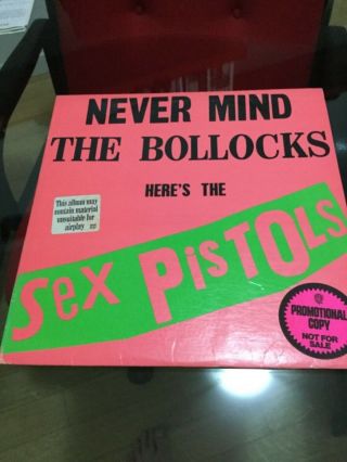 Sex Pistols Never Mind The Bollocks Here 
