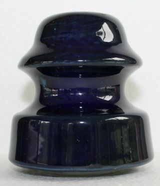 Cobalt Blue U - 296 Thomas Porcelain Insulator