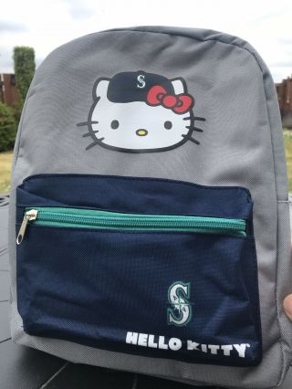 Limited Edition Hello Kitty Mariners Backpack - Gray