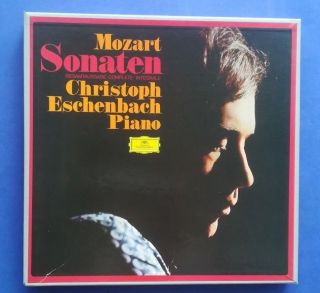 D534 Mozart Complete Piano Sonatas Christoph Eschenbach 7 Lp Dg 2720 031 Stereo