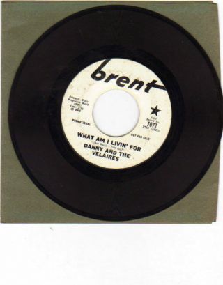 Northern Soul Promo Danny And The Velaires " What Am I Livin 