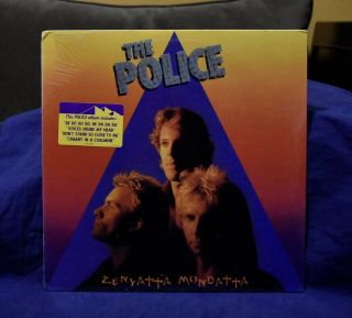 The Police Very Rare Lp Zenyatta Mondatta 1980 Usa 1stpress W/sticker Oop