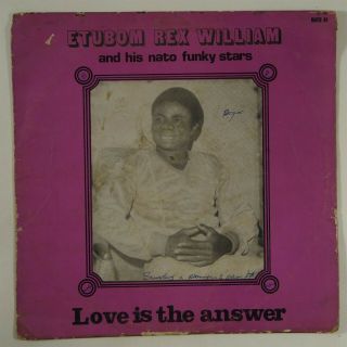 Etubom Rex Williams " Love Is The Answer " Afro Disco Funk Boogie Lp Nato Mp3
