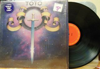 Toto - Self Titled Columbia Jc 35317 Lp - 1978 Record.  In Shrink