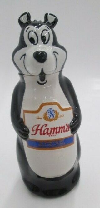 Vintage 1972 Hamm’s Beer - Bear Decanter - Made In Brazil - In.
