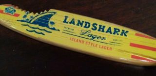 Landshark Lager Surfboard Beer Tap Handle - 7 