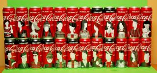 2019 Coca Cola Turkey Turkish Set 24 Cans Cities Istanbul Ankara Izmir Empty