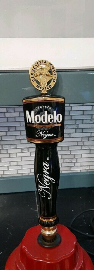 Modelo Negra Cerveza Beer Tap Handle Mexico