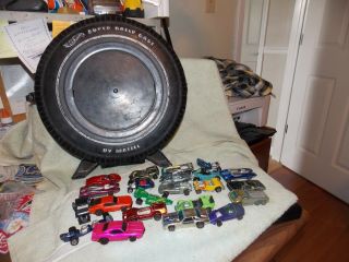 Vintage Redline Hot Wheels 21 Cars With Rally Case