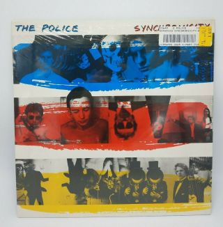 The Police Synchronicity Vinyl Record Lp / 1983 Nm In Shrink Blue Vinyl