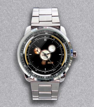 Get Rush Time Machine Tour Concert 2011 Stainless Steel Metal Watch