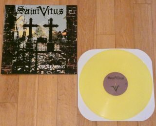 Saint Vitus Die Healing Lp (2013) Yellow Vinyl /300 Morbid Angel.  Candlemass.  Om