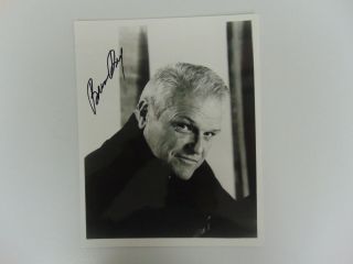 " First Blood " Brian Dennehy Hand Signed B&w Photo Todd Mueller