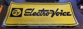 Electro Voic Microphone Banner For Your Man Cave.  L@@k