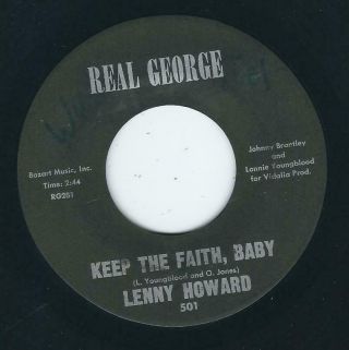 Soul / J.  Hendrix - Lenny Howard Real George 501 Keep The Faith Baby / Darlin ♫