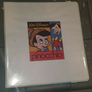 Rare Disney Style Guide Pinocchio Style Guide 1991,  4 Unrealeased Prints