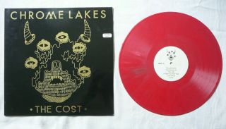 Chrome Lakes The Cost Colored Vinyl Lp Gold Embossed Cover Never Played 2016