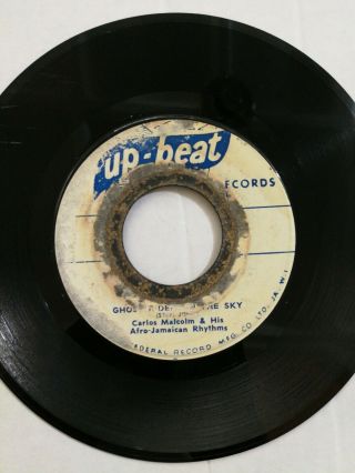 Carlos Malcolm - Ghost Riders In The Sky Royal Ska [ Up - Beat 7 " ] Vg [st003]