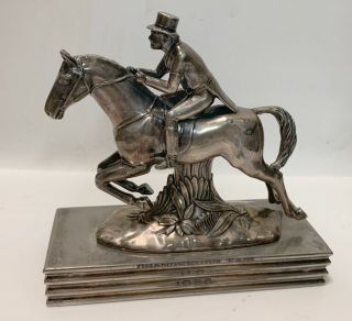 1936 Orangeburg County Fair Horse Show Silver Trophy - South Carolina