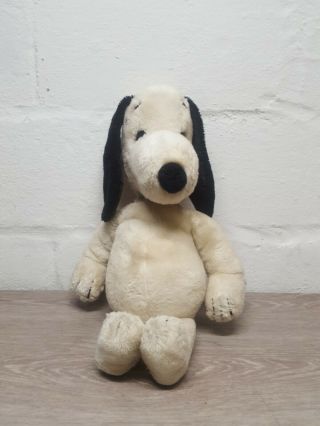Big 20” Vintage 1968 Snoopy Peanuts Puppy Dog Plush Stuffed Animal Soft Toy
