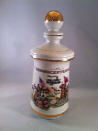 Sesquicentennial Memphis Decanter Old Fitzgerald Collectors Gallery Porcelain