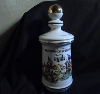 1969 Memphis Tennessee Sesquicentennial Old Fitzgerald Whiskey Decanter