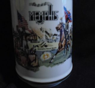 1969 MEMPHIS TENNESSEE SESQUICENTENNIAL OLD FITZGERALD WHISKEY DECANTER 2