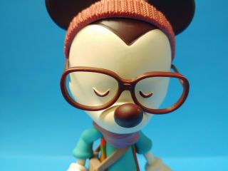 2016 RARE Disney Vinylmation Hipster Mickey Mouse Figure Doll OUT OF BOX NO BOX 2
