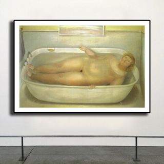 Fernando Botero “Hommage - g - Bonnard 