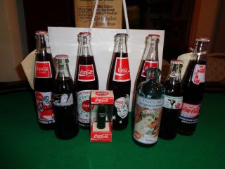 Coca Cola Springtime In Atlanta Bottles: 1984,  87,  88,  90,  91,  92,  93,  98,  99