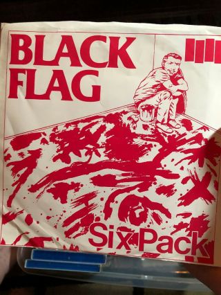 Black Flag - Six - Pack 7 Inch Single (vinyl Very Good) 7 Inch Single